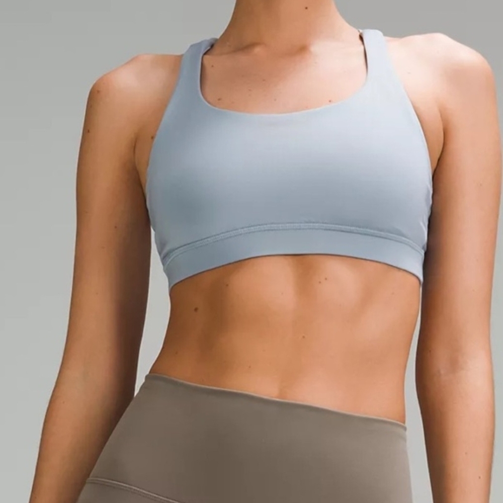 Lululemon Sports Bra Medium Support Blue